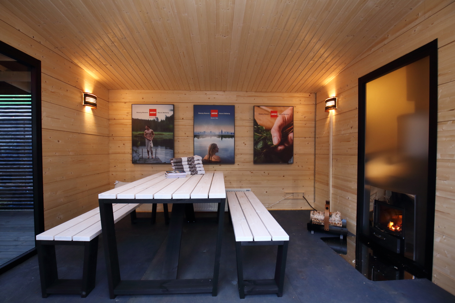 Slush Sauna Village herätti kiinnostusta Sauna from Finland