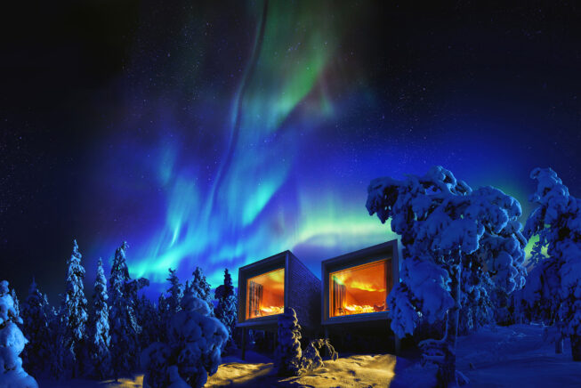 arctic treehouse hotel