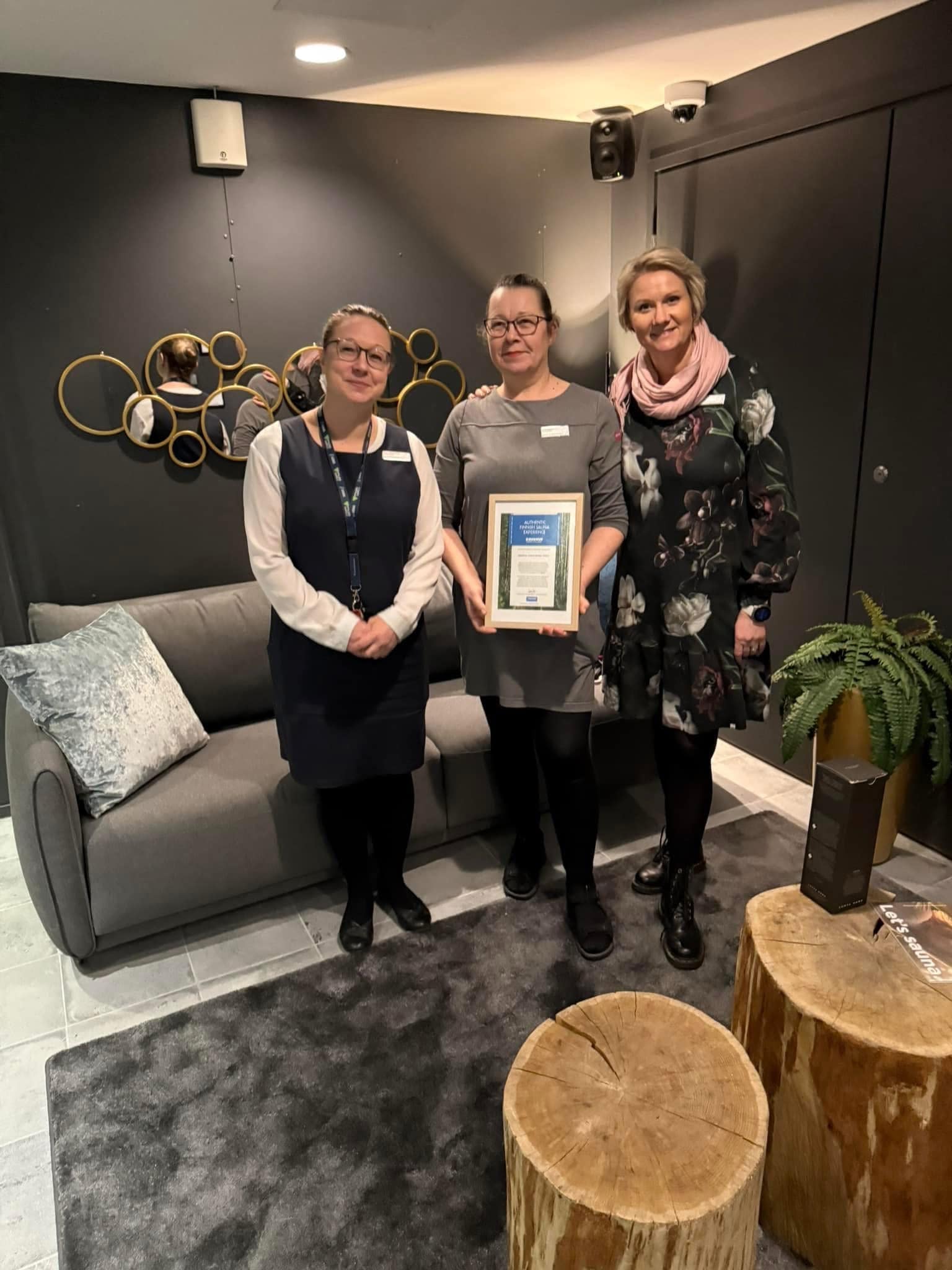 Sokos Hotel Arinan laatusertifikaatti