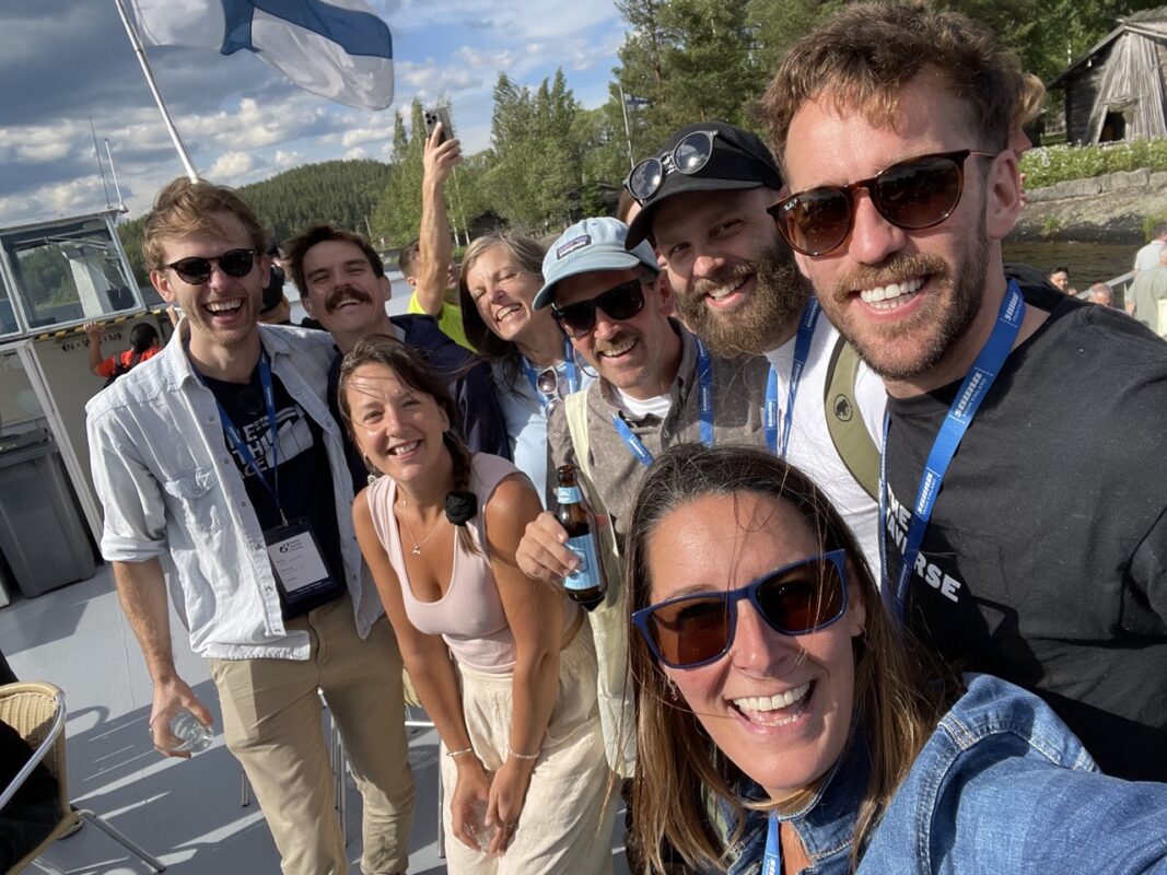 Ihmisiä World Sauna Forumissa