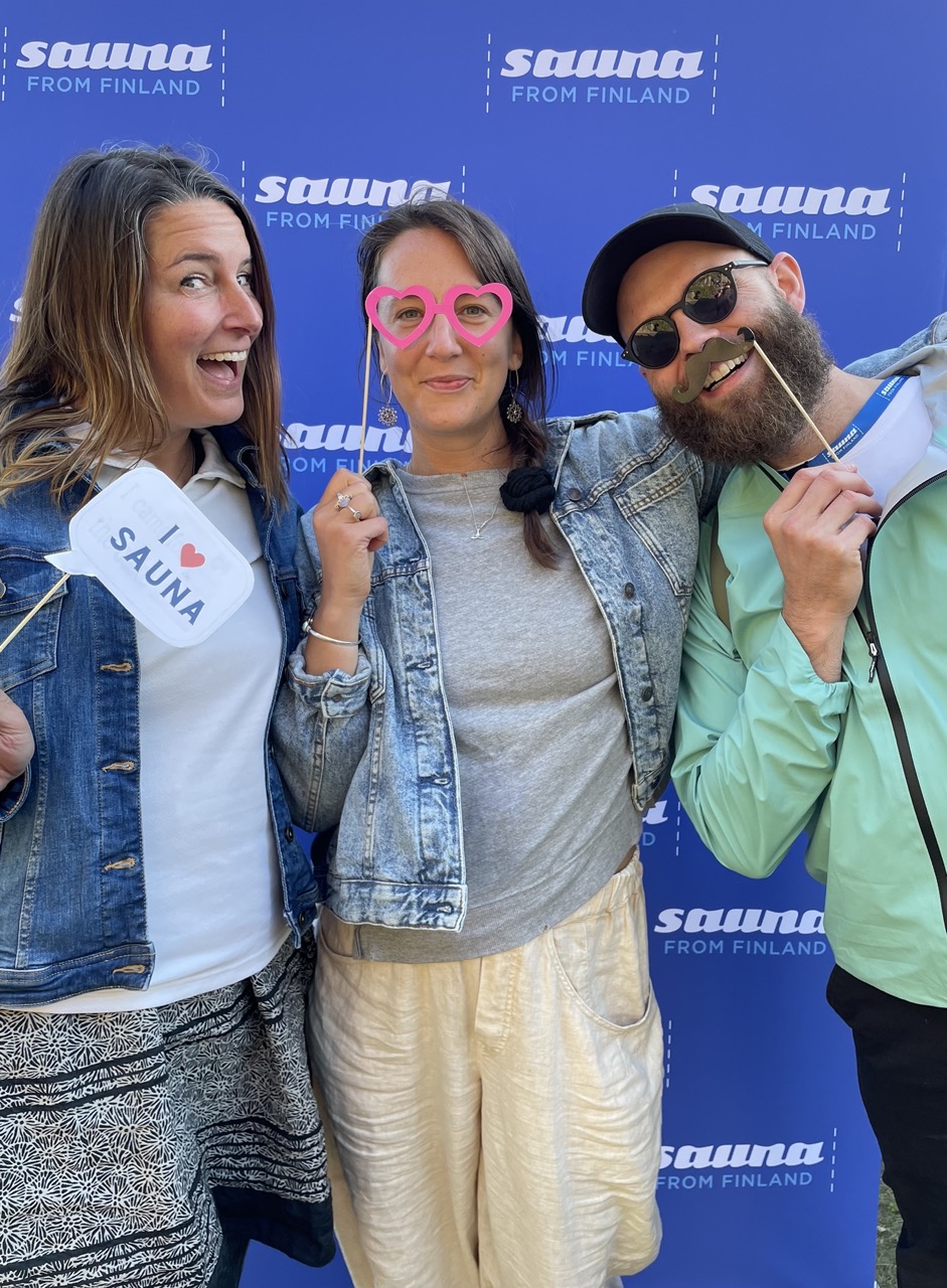 Ihmisiä World Sauna Forumissa